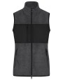 JAMES & NICHOLSON Ladies´ Fleece Vest Polar Fleeces personalisierbar