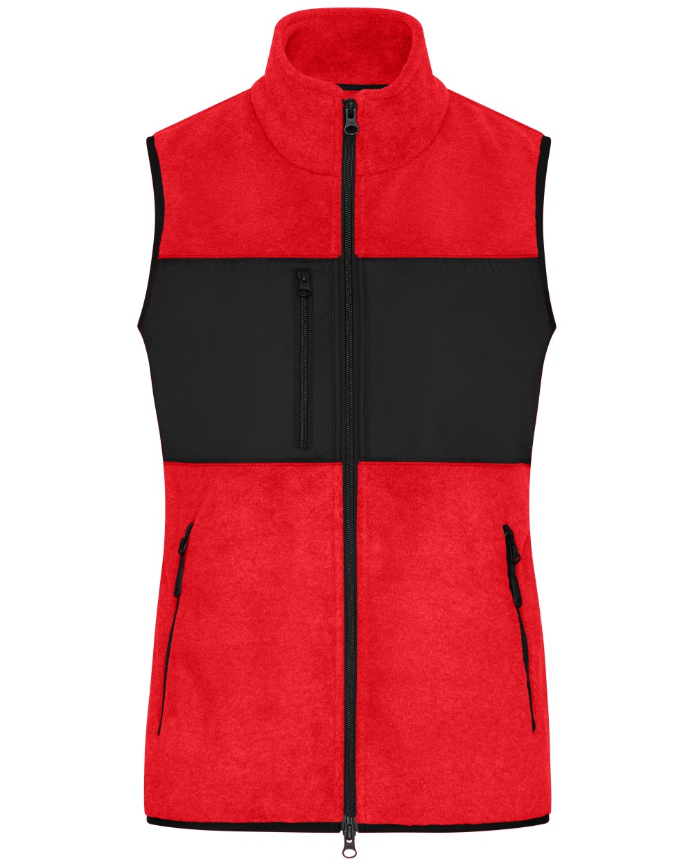JAMES & NICHOLSON Ladies´ Fleece Vest Polar Fleeces personalisierbar