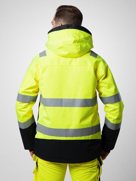 Vestes à personnaliser PROJOB 6453 PARKA FONCTIONNELLLE EN ISO 20471 CLASSE 3 