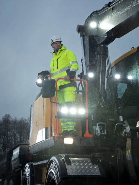 Vestes à personnaliser PROJOB 6453 PARKA FONCTIONNELLLE EN ISO 20471 CLASSE 3 