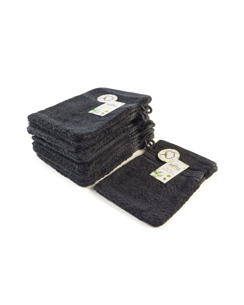 A&R Natural Bamboo Washing Glove Bad Artikeln personalisierbar