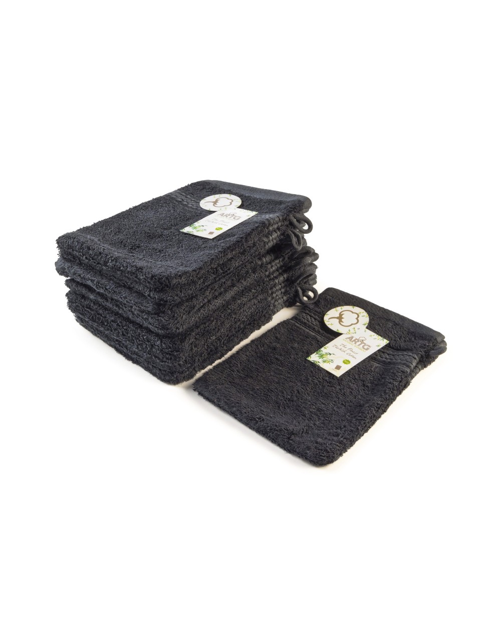 A&R Natural Bamboo Washing Glove Bad Artikeln personalisierbar