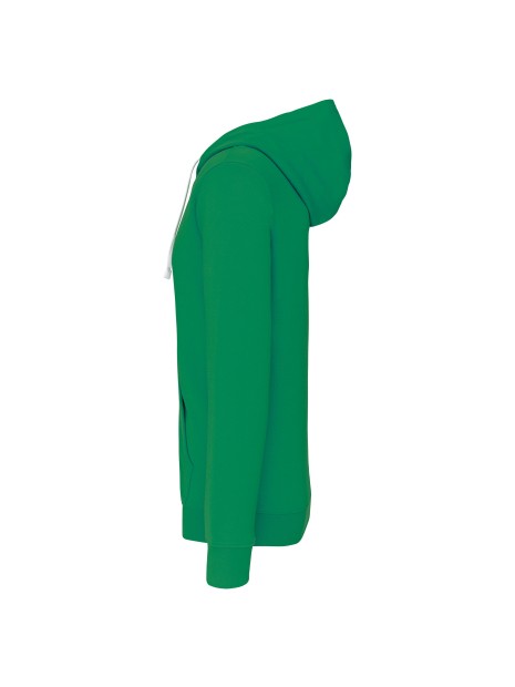 KARIBAN Sweat-shirt zippé capuche contrastée /api/colors/39d480c5-9492-49dd-ba3f-25a56f687fe7 personnalisable