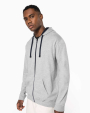 Sweat-shirts personnalisable Kariban Sweat-shirt zippé capuche contrastée