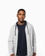 Sweaters & hoodies KARIBAN Herensweater met rits en capuchon in contrasterende kleur voor bedrukking &amp; borduring