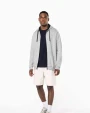 Sweaters & hoodies KARIBAN Herensweater met rits en capuchon in contrasterende kleur voor bedrukking &amp; borduring