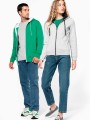 Sweat-shirts à personnaliser KARIBAN Sweat-shirt zippé capuche contrastée 