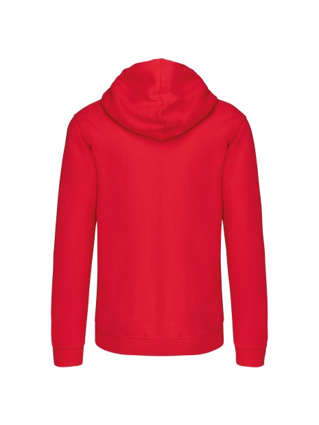 KARIBAN Sweat-shirt zippé capuche contrastée /api/colors/b7356eda-6c72-4d03-829c-6a61c9e04b1f personnalisable