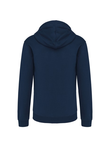 KARIBAN Sweat-shirt zippé capuche contrastée /api/colors/2a00f319-11df-4ed0-8339-535e7585d285 personnalisable