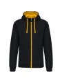 KARIBAN Sweat-shirt zippé capuche contrastée /api/colors/20a7a408-8f15-4eed-a4f8-474d4f754ccf personnalisable