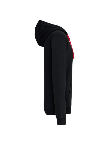 KARIBAN Sweat-shirt zippé capuche contrastée /api/colors/b084ccc6-964d-4c40-a33e-0f276869188a personnalisable