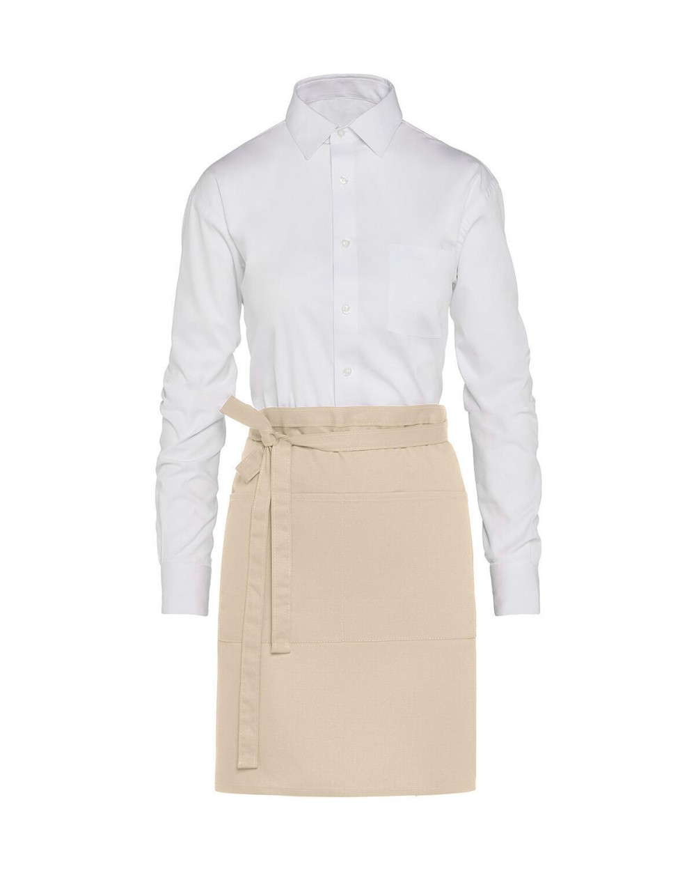 Schorten SG CLOTHING BRUSSELS - Short Bistro Apron with Pocket  voor bedrukking &amp; borduring