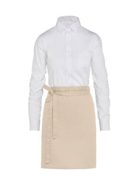 SG CLOTHING BRUSSELS - Short Bistro Apron with Pocket /api/colors/8531ca74-2d1a-473c-b4bd-4e4dd32fd4d9 personnalisable