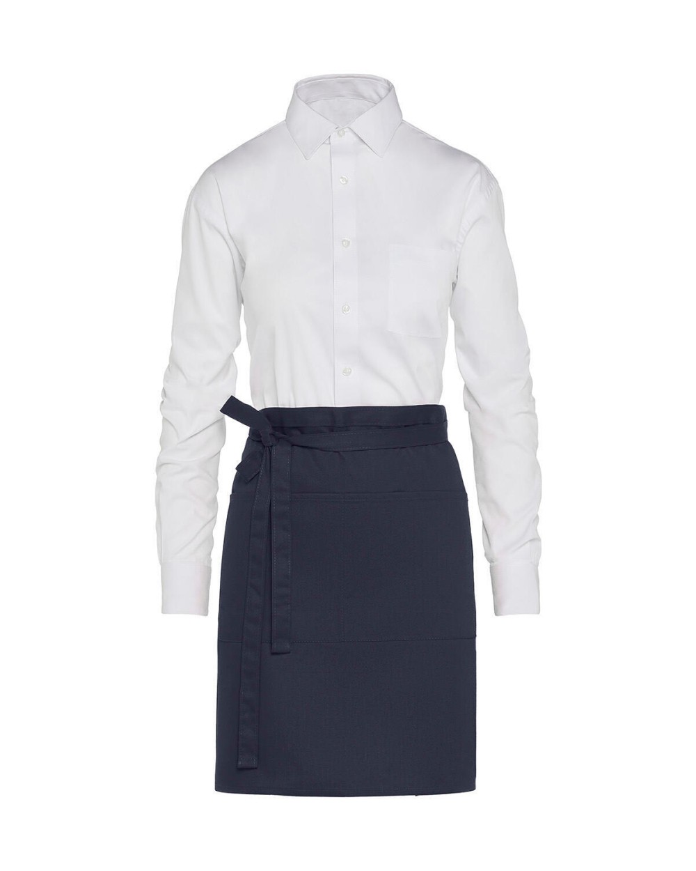 Schorten SG CLOTHING BRUSSELS - Short Bistro Apron with Pocket  voor bedrukking &amp; borduring