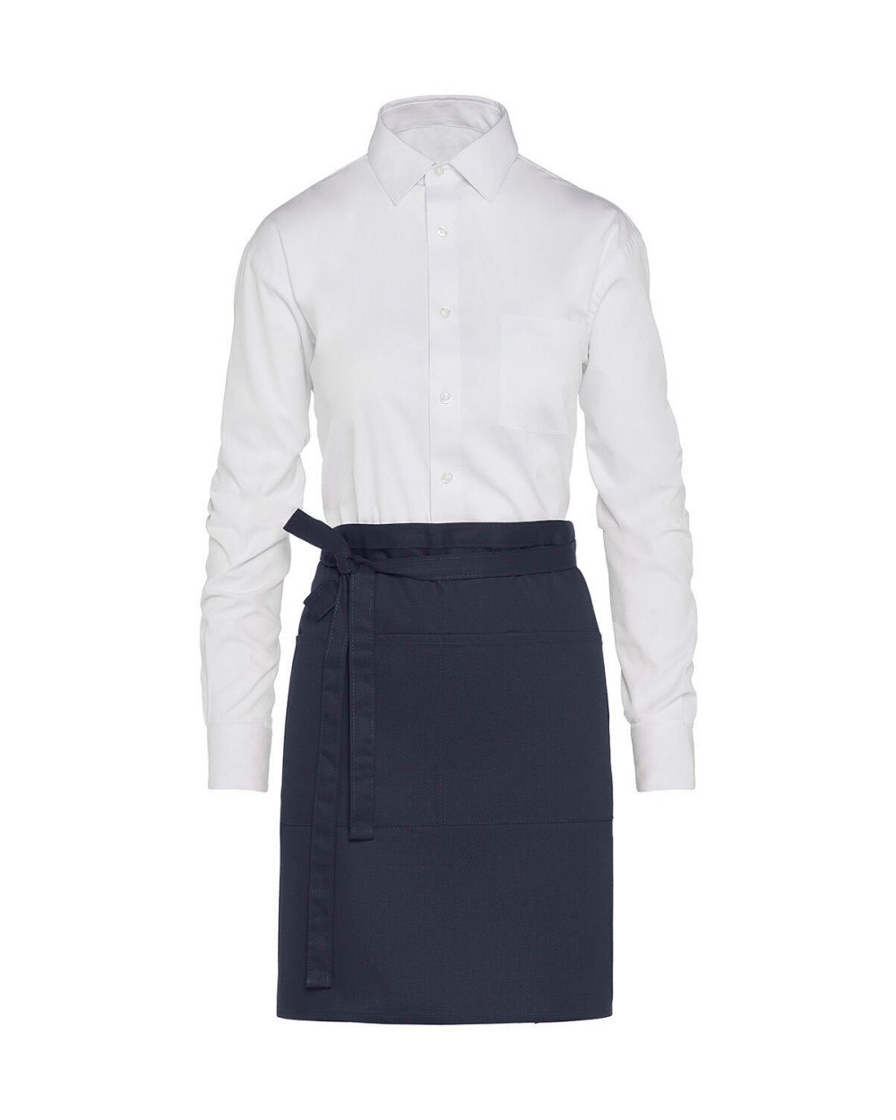 Tabliers personnalisable SG CLOTHING BRUSSELS - Short Bistro Apron with Pocket