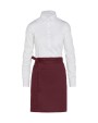 SG CLOTHING BRUSSELS - Short Bistro Apron with Pocket Schürzen personalisierbar