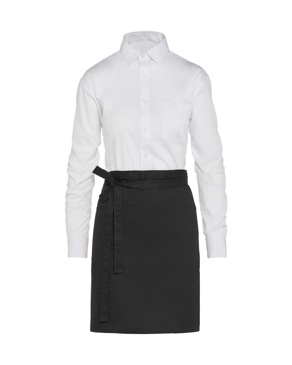 Schorten SG CLOTHING BRUSSELS - Short Bistro Apron with Pocket  voor bedrukking &amp; borduring