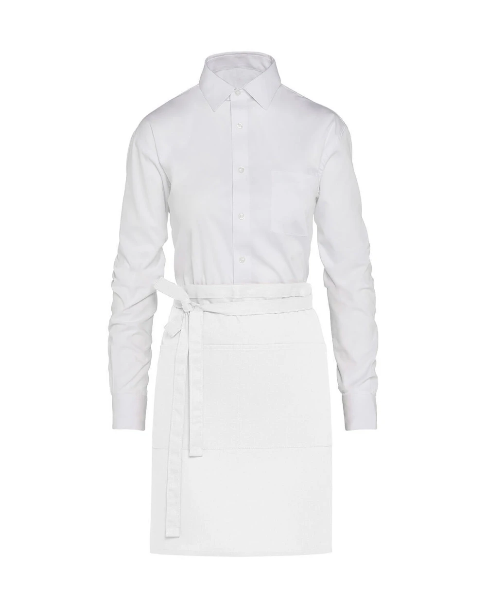 Schorten SG CLOTHING BRUSSELS - Short Bistro Apron with Pocket  voor bedrukking &amp; borduring