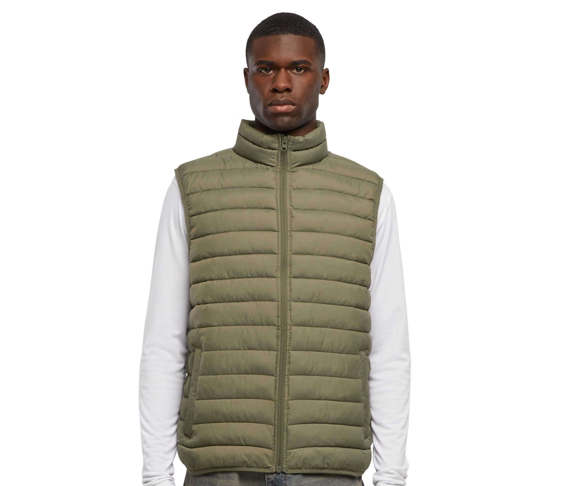 Jassen NEW MORNING STUDIOS LIGHT PUFFER VEST voor bedrukking &amp; borduring