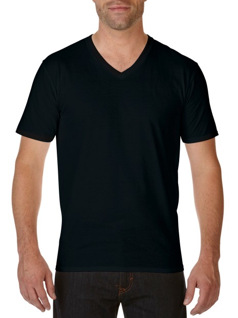 T-Shirts à personnaliser GILDAN Premium Cotton Adult V-Neck T-Shirt 