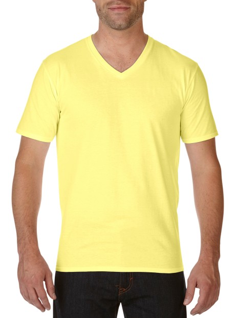 T-Shirts à personnaliser GILDAN Premium Cotton Adult V-Neck T-Shirt 