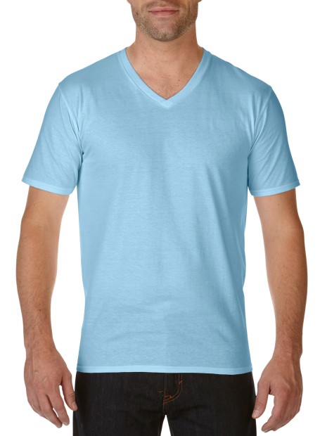 T-Shirts à personnaliser GILDAN Premium Cotton Adult V-Neck T-Shirt 