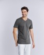 T-shirts GILDAN Premium Cotton Adult V-Neck T-Shirt voor bedrukking &amp; borduring