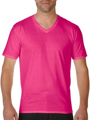 Premium Cotton Adult V-Neck T-Shirt