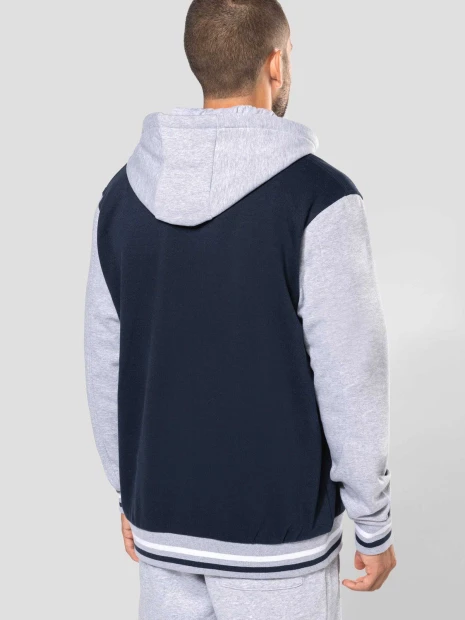 Vestes à personnaliser KARIBAN Blouson Teddy à capuche Unisexe 