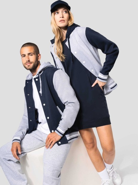 Vestes à personnaliser KARIBAN Blouson Teddy à capuche Unisexe 