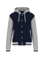 KARIBAN Blouson Teddy à capuche Unisexe /api/colors/28da8447-d474-4489-8744-d3844d386fc7 personnalisable