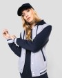 KARIBAN Unisex College Jacke mit Kapuze Jacken personalisierbar