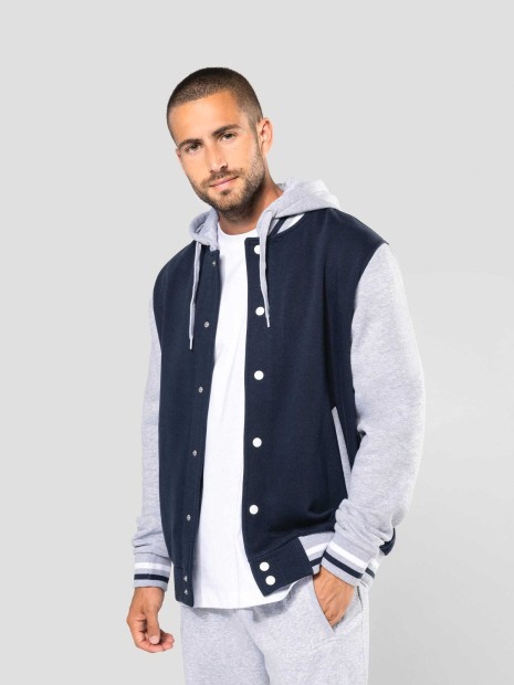 Vestes à personnaliser KARIBAN Blouson Teddy à capuche Unisexe 