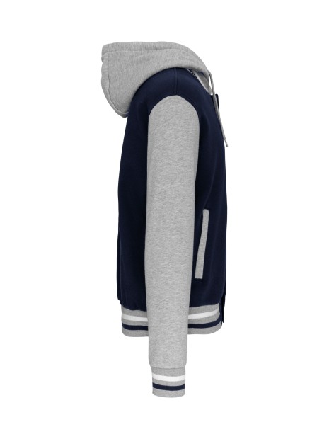 KARIBAN Blouson Teddy à capuche Unisexe /api/colors/28da8447-d474-4489-8744-d3844d386fc7 personnalisable