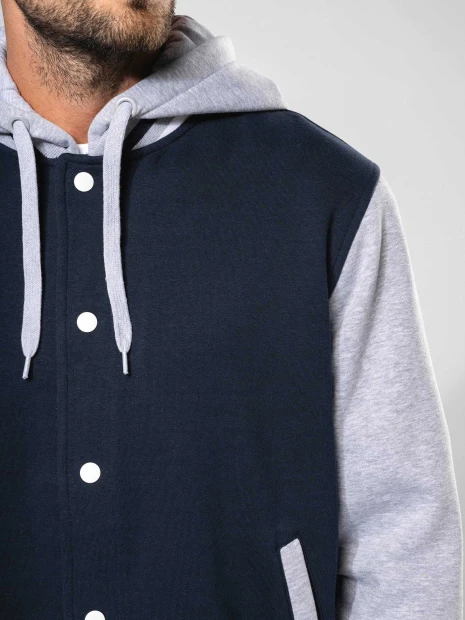 Vestes à personnaliser KARIBAN Blouson Teddy à capuche Unisexe 