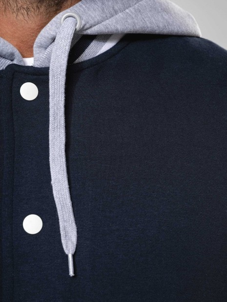 Vestes à personnaliser KARIBAN Blouson Teddy à capuche Unisexe 