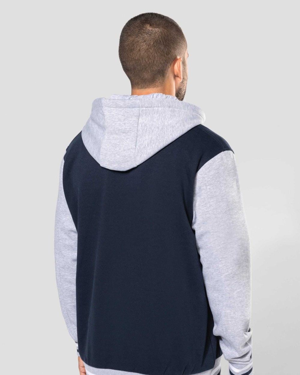 Jassen KARIBAN College jacket met capuchon unisex voor bedrukking &amp; borduring