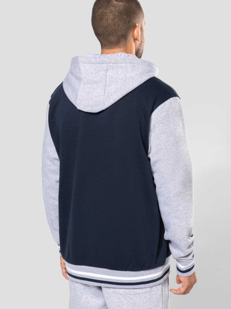 Vestes à personnaliser KARIBAN Blouson Teddy à capuche Unisexe 