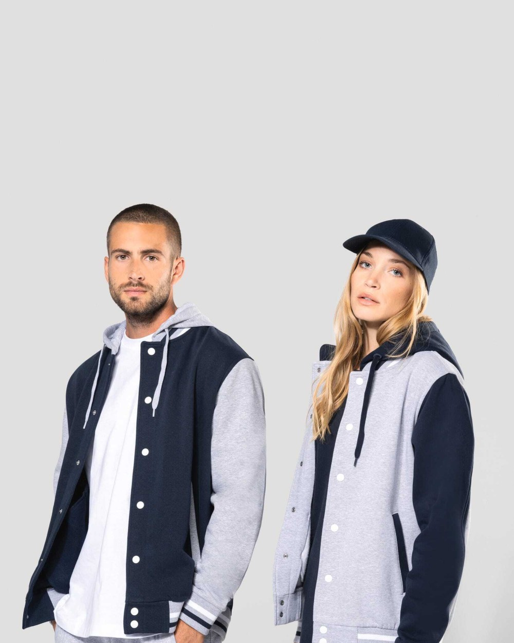Vestes personnalisable KARIBAN Blouson Teddy à capuche Unisexe