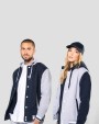 KARIBAN Unisex College Jacke mit Kapuze Jacken personalisierbar