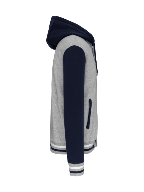 KARIBAN Blouson Teddy à capuche Unisexe /api/colors/756a62c7-5ccb-4412-bddf-a29bbe090ad7 personnalisable