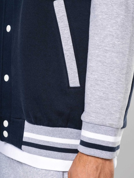 Vestes à personnaliser KARIBAN Blouson Teddy à capuche Unisexe 