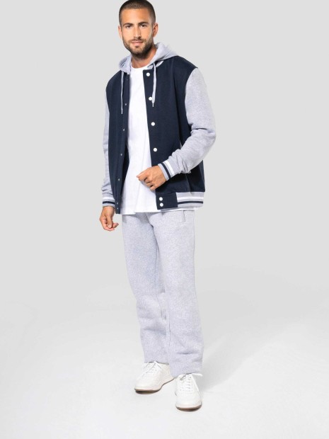 Vestes à personnaliser KARIBAN Blouson Teddy à capuche Unisexe 
