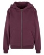 Sweaters & hoodies BUILD YOUR BRAND Ladies Fluffy Zip Hoody voor bedrukking &amp; borduring
