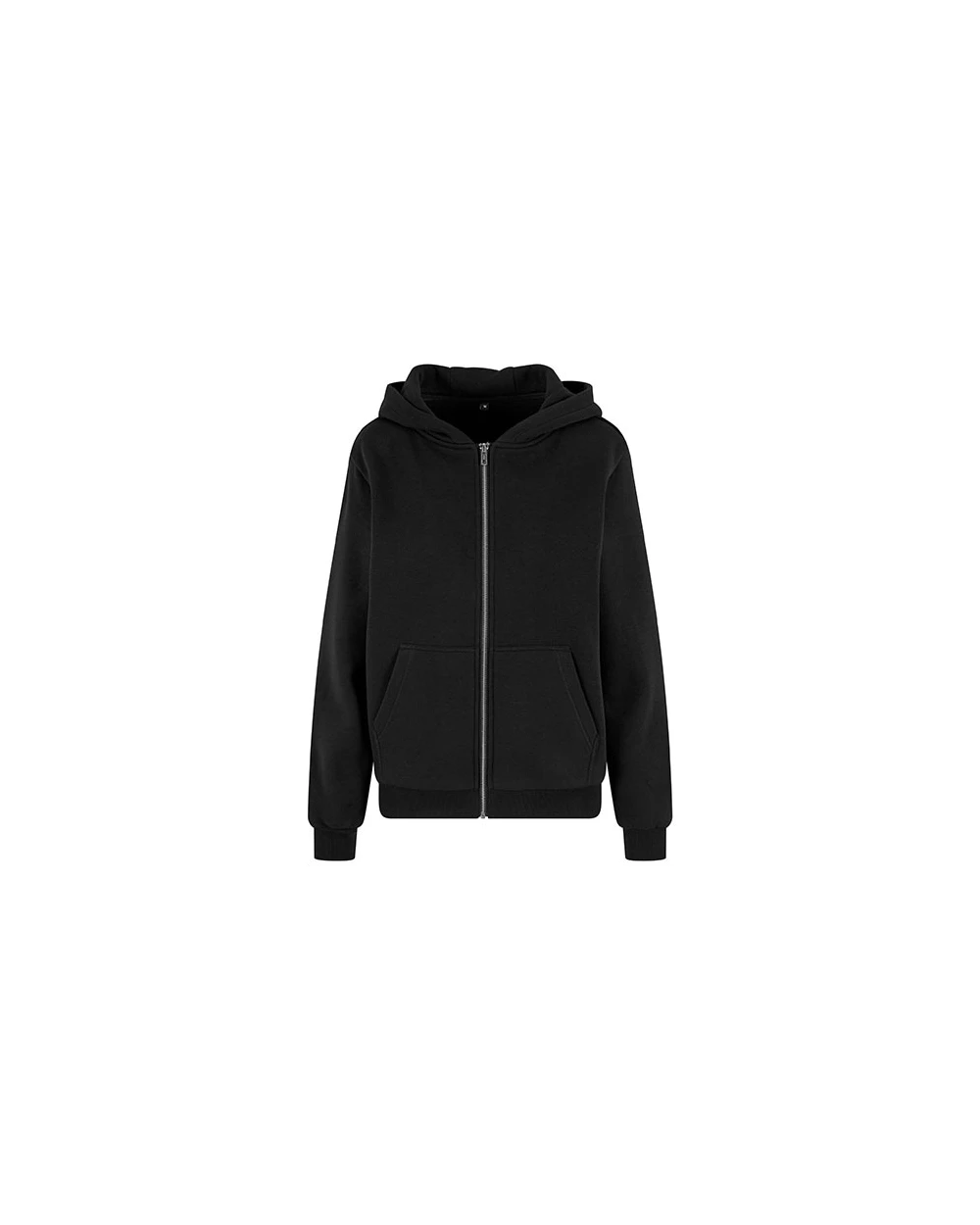 BUILD YOUR BRAND Ladies Fluffy Zip Hoody Sweatshirts personalisierbar