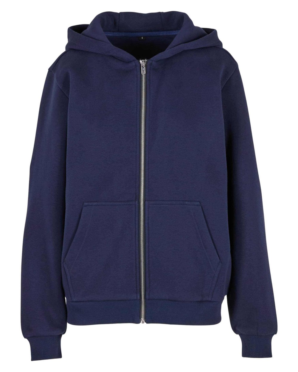 BUILD YOUR BRAND Ladies Fluffy Zip Hoody Sweatshirts personalisierbar