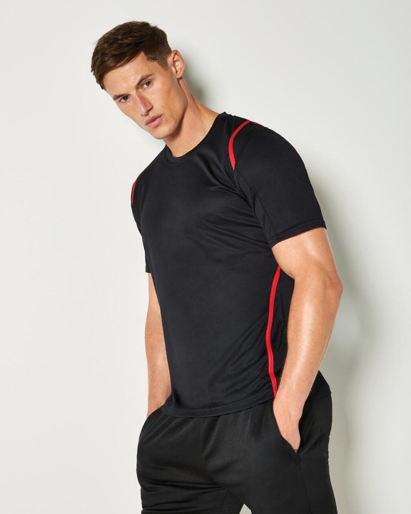 KUSTOM KIT Regular Fit Cooltex® Contrast Tee T-Shirts personalisierbar