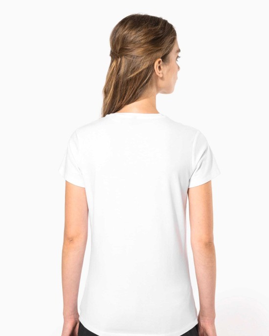 T-Shirts personnalisable Kariban T-shirt col V manches courtes femme