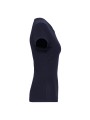 KARIBAN T-shirt col V manches courtes femme /api/colors/b68891a9-1d28-4f7a-8deb-775c45027afd personnalisable