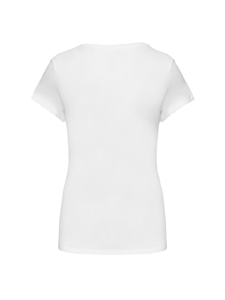 KARIBAN T-shirt col V manches courtes femme /api/colors/7a92cd2d-10d2-40b4-928b-296bb7487506 personnalisable